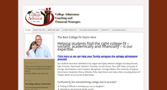 Desktop Screenshot of collegeadvisorny.com